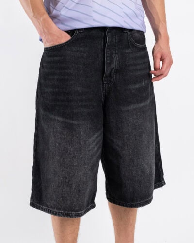 Jorts baggy in jeans JD7975G Nero 3 Nuovi Arrivi