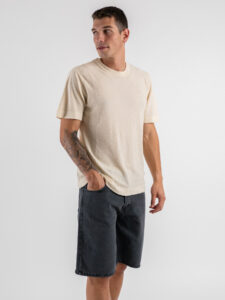 Bermuda in jeans baggy BK30 Grigio (5)