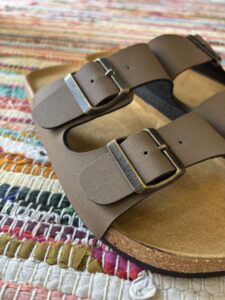 Ciabatte doppia fibbia ARIZONA Marrone (4)