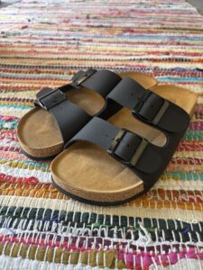 Ciabatte doppia fibbia ARIZONA Nera (1)