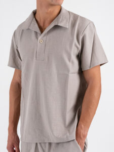 Coordinato corto con Polo mm + Bermuda con coulisse 1402 Fango (5)