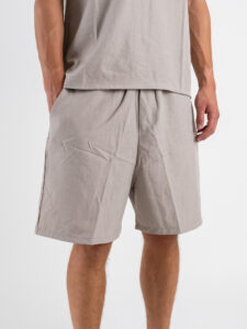 Coordinato corto con Polo mm + Bermuda con coulisse 1402 Fango (7)