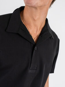 Coordinato corto con Polo mm + Bermuda con coulisse 1402 Nero (4)