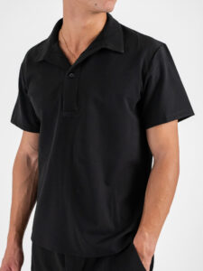Coordinato corto con Polo mm + Bermuda con coulisse 1402 Nero (5)