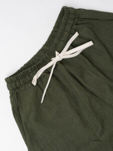 Coordinato corto con Polo mm + Bermuda con coulisse 1402 Verde Militare (9)