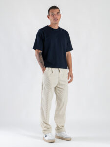 ESTASI T-shirt croppata LUNA Blu4