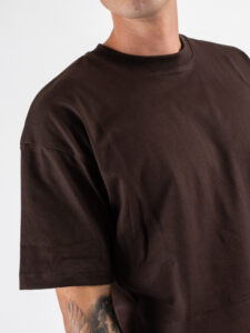 ESTASI T-shirt croppata LUNA Moro (4)