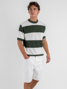 GIANNI LUPO Bermuda in jeans GL6289Q Bianco (2)