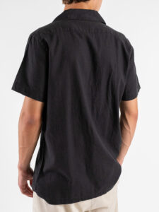 IMPERIAL Camicia mm con collo bowling C82993CA09 Nero (5)