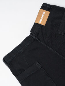 IMPERIAL Jorts baggy in jeans D8379SALTD Nero (1)
