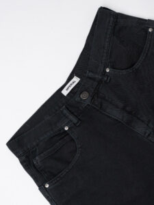 IMPERIAL Jorts baggy in jeans D8379SALTD Nero (2)