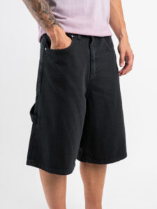 IMPERIAL Jorts baggy in jeans D8379SALTD Nero (4)