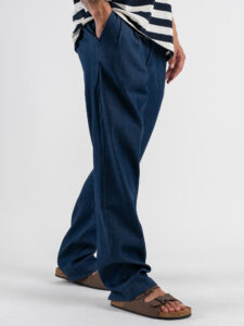 IMPERIAL Pantalone baggy in denim PD3MJQQ Blu Denim (5)