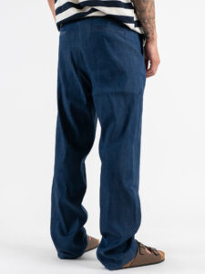 IMPERIAL Pantalone baggy in denim PD3MJQQ Blu Denim (7)