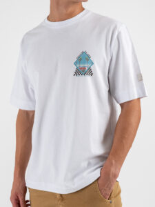 IMPERIAL T-shirt con stampa fronteretro T8588T070 Bianco (4)