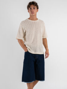 IMPERIAL T-shirt traforata T6407E409 Beige (2)