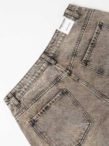 Jorts baggy in jeans 8288 Grigio (3)