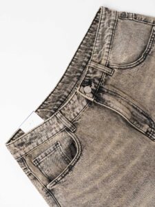 Jorts baggy in jeans 8288 Grigio (4)