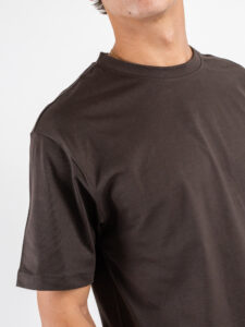 ONLY&SONS T-shirt basica over in cotone FRED 22022532 Mulch (4)