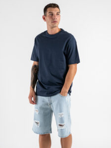 ONLY&SONS T-shirt basica over in cotone FRED 22022532 Port Royale (2)