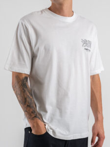 ONLY&SONS T-shirt over con stampa Mount Chin TRISTAN 22035827 Bright White (6)