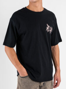 ONLY&SONS T-shirt over con stampa Rondini TRISTAN 22035827 Black (4)