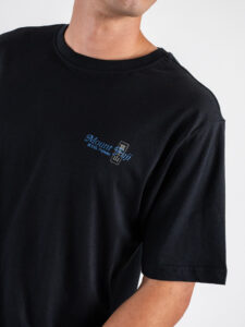 ONLY&SONS T-shirt over con stampa mount fuji TRISTAN 22035827 Black (2)