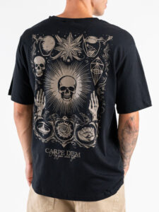 ONLY&SONS T-shirt over con stampa skull TRISTAN 22035827 Black (2)