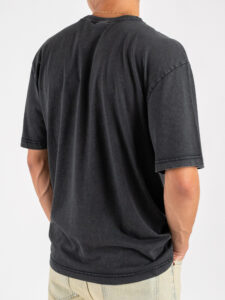 ONLY&SONS T-shirt over con stampa sul davanti FRAIZER 22035546 Black (1)