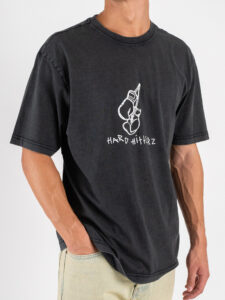 ONLY&SONS T-shirt over con stampa sul davanti FRAIZER 22035546 Black (3)