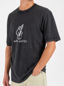 ONLY&SONS T-shirt over con stampa sul davanti FRAIZER 22035546 Black (5)