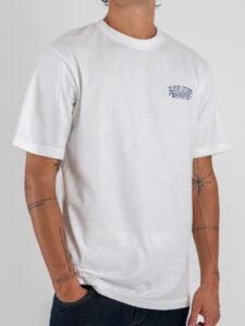 ONLY&SONS T-shirt over con stampa teschio TONKU 22035534 Bright WhiteNavy (2)