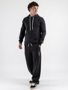 BERNA Felpa con cappuccio felpata con logo sulla manica 252019 Piombo (1)