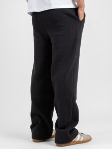 BERNA Pantalone tuta felpato relaxed fit 252196 Piombo (1)