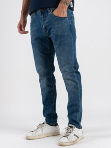 GIANNI LUPO Jeans basico skinny leggermente slavato PAUL GL6308Q Azzurro (2)