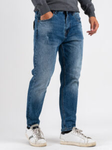 GIANNI LUPO Jeans carrot scuro MIKE GL6381Q Blu (4)