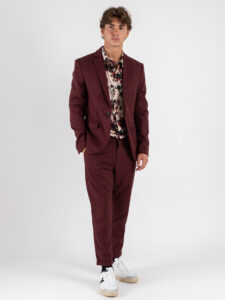IMPERIAL Giacca monopetto da abito JZ0KKBV Bordeaux (4)