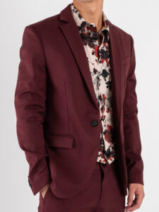 IMPERIAL Giacca monopetto da abito JZ0KKBV Bordeaux (5)