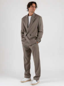 IMPERIAL Giacca over un petto e mezzo JZ1MKBV Taupe (2)