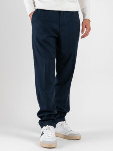 IMPERIAL Pantalone chinos da abito con gamba lunga PD3JKBV Blu (5)