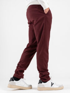IMPERIAL Pantalone chinos da abito con gamba lunga PD3JKBV Bordeaux (6)