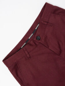 IMPERIAL Pantalone chinos da abito con gamba lunga PD3JKBV Bordeaux (8)