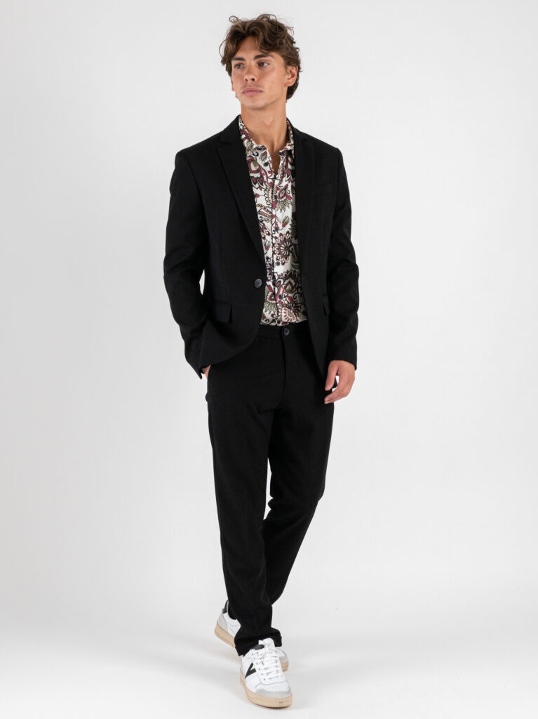 IMPERIAL Pantalone chinos da abito con gamba lunga PD3JKBV Nero 3 Abiti