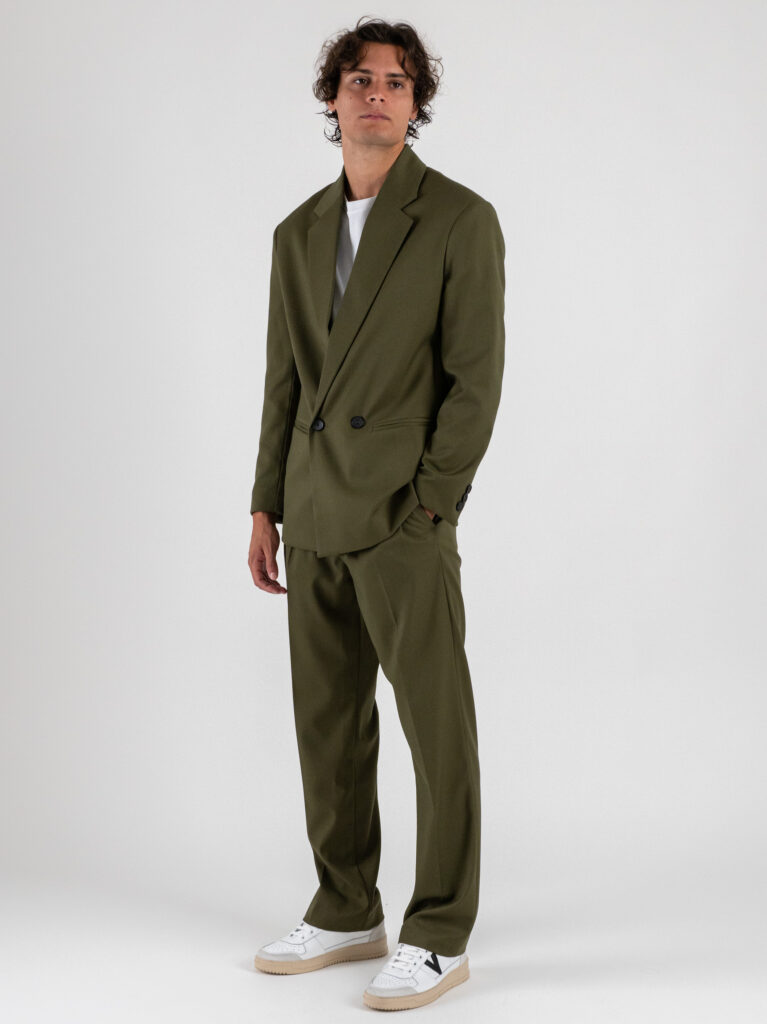 IMPERIAL Pantalone da abito baggy PD3MKBV Army 2 Abiti