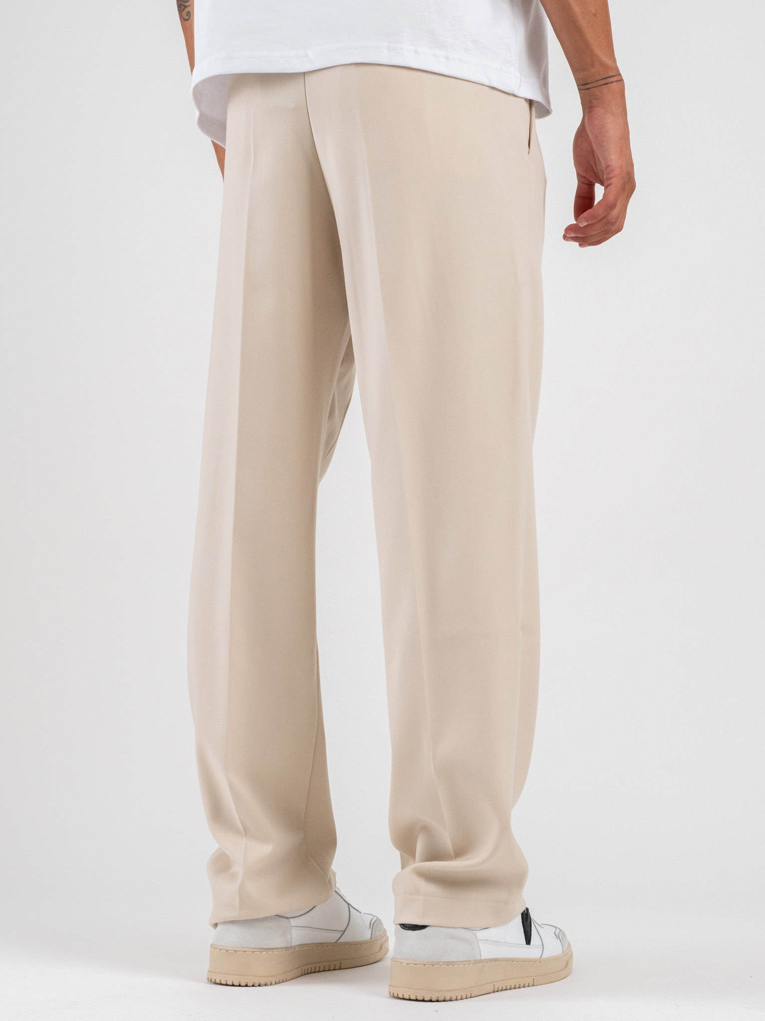 IMPERIAL Pantalone da abito baggy PD3MKBV Lana Prezzo 79,00