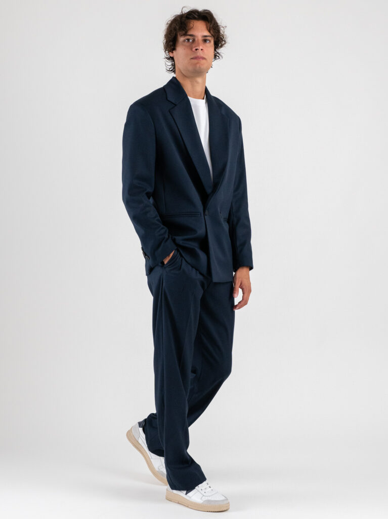 IMPERIAL Pantalone da abito baggy PD3MKBV Navy 2 2 Abiti