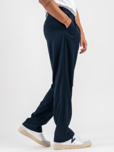 IMPERIAL Pantalone da abito baggy PD3MKBV Navy (5)