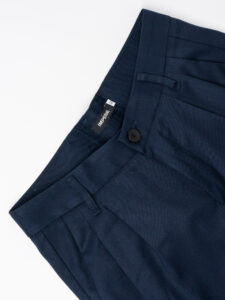 IMPERIAL Pantalone da abito baggy PD3MKBV Navy (8)