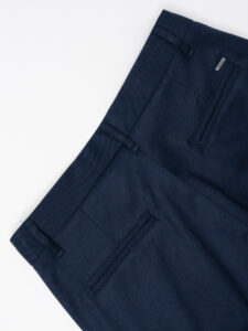 IMPERIAL Pantalone da abito chinos PWB0KBV Navy (2)