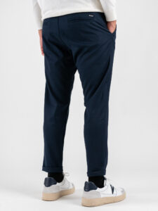 IMPERIAL Pantalone da abito chinos PWB0KBV Navy (8)